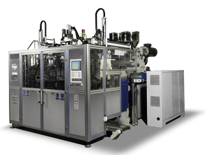High-speed machine for cosmetic packaging series